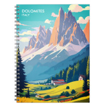 Dolomites Italie Vintage voyage