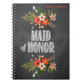 Carnet Domestique-de-Honneur floral de tableau