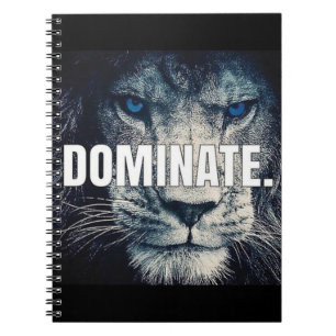 Carnet Dominez - le lion de motivation