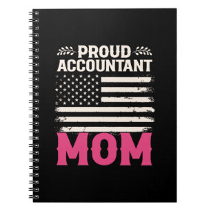Carnet Don comptable Fière maman comptable