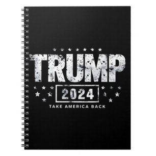 Carnet Donald Trump 2024 Reprenez l'Amérique Élection