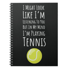 Carnet Dons Drôle Pour Les Amateurs De Tennis Citer La Ty