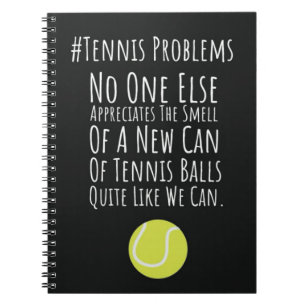 Carnet Dons Drôle Pour Les Joueurs De Tennis Sports Prése