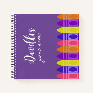 Carnet Doodles de livre de croquis personnalisé