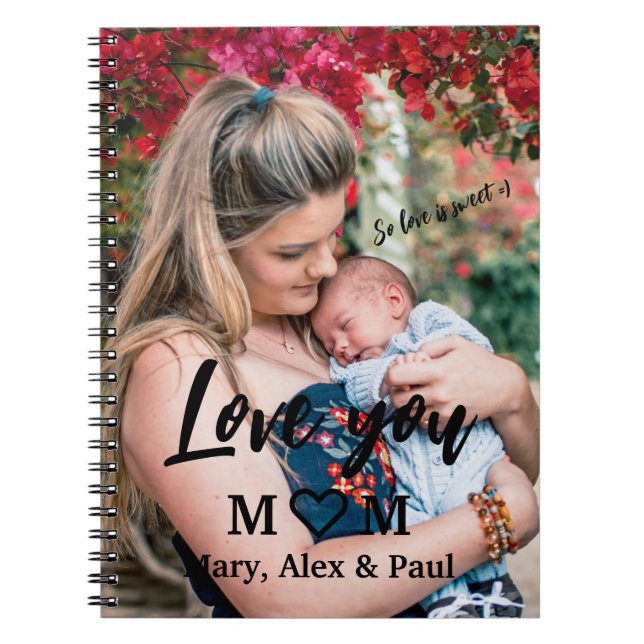 Carnet Doux Amour maman (Devant)