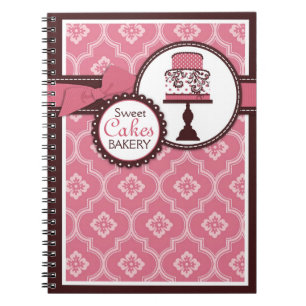 Carnet doux d'affaires de gâteau