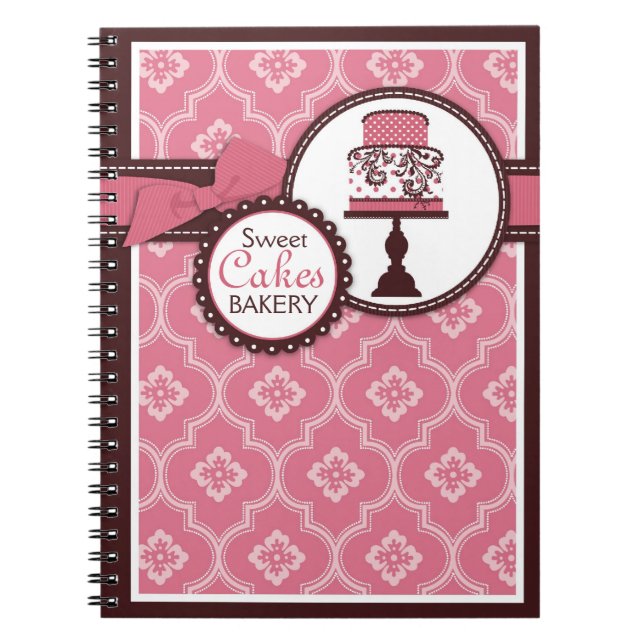 Carnet doux d'affaires de gâteau (Devant)