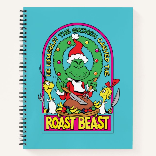 Carnet Dr. Seuss | Graphique de Bête Rôtie (Devant)