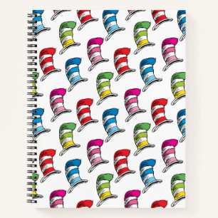 Carnet Dr Seuss Le Chat Dans Le Casquette Coloré Casque