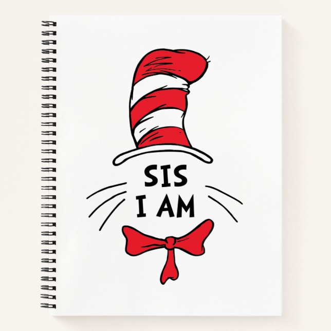 Carnet Dr. Seuss | Le Chat dans le Chapeau - Moi aussi (Devant)