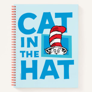 Carnet Dr. Seuss Logo du Chat dans le Chapeau