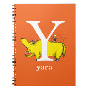Carnet Dr. Seuss's ABC: Letter Y - White Add Your Name