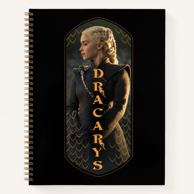 Carnet "Dracarys" Daenerys Targaryen Graphic (Devant)