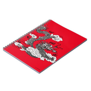 Carnet Dragon asiatique