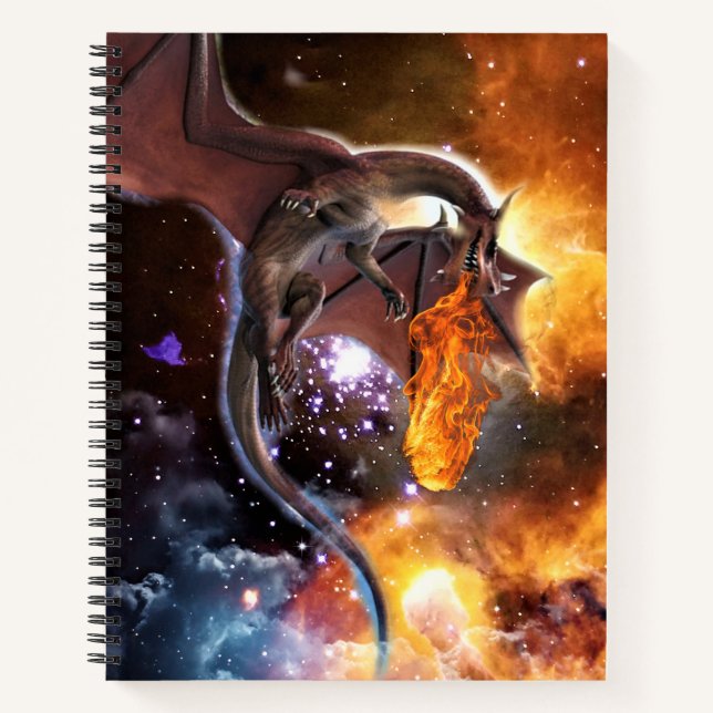 Carnet Dragon De La Galaxie Starry (Devant)