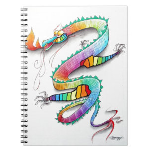 CARNET DRAGON DU TECHNICOLOR FIRE-BREATHING
