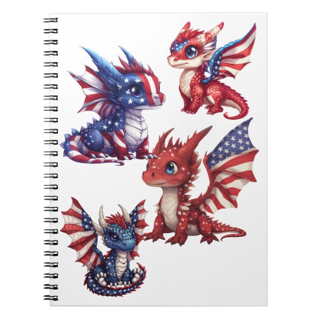 Carnet Dragon patriotique (Devant)