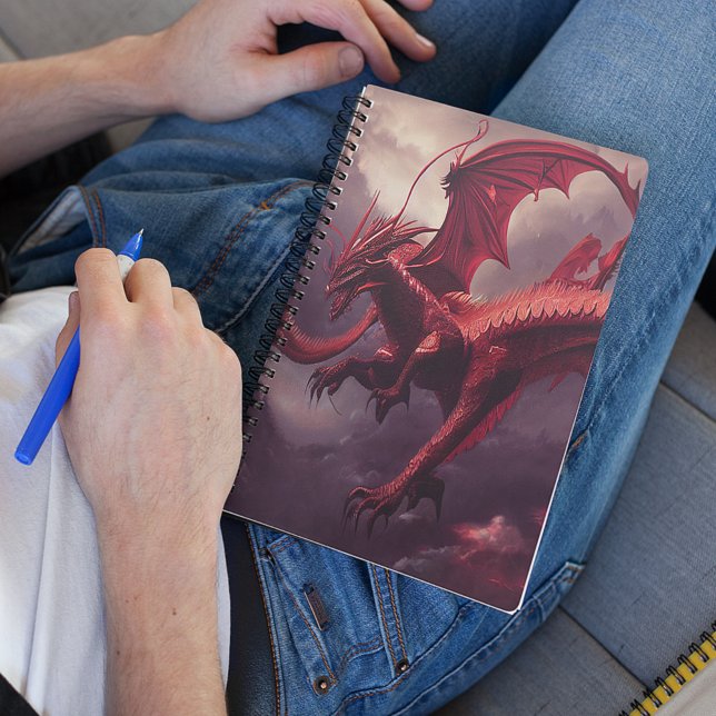 Carnet Dragon rouge de Fierce (Créateur téléchargé)