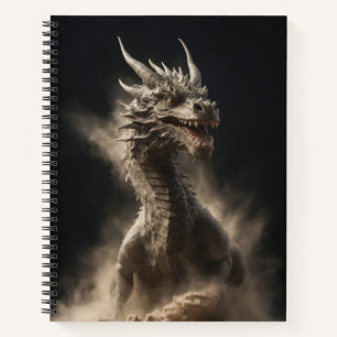 Carnet Dragon Wild Animal Élégant Dramatique Portrait Art