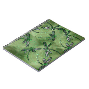 Carnet Dragonflies à ailes violettes