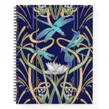 Dragonflies Art Nouveau