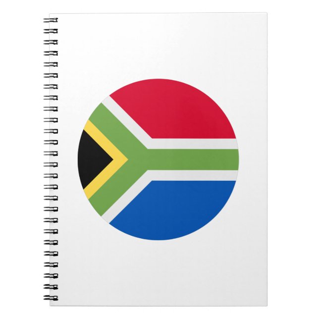 Carnet Drapeau Afrique du Sud (Devant)