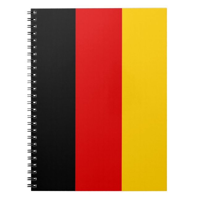 Carnet Drapeau allemand (Devant)