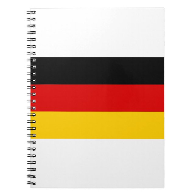 Carnet Drapeau allemand (Devant)