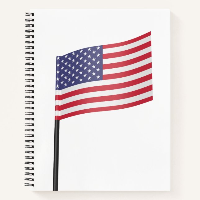 Carnet Drapeau américain (Devant)