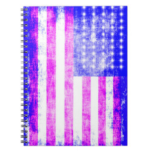 Carnet Drapeau américain