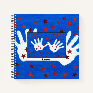 Carnet Drapeau américain