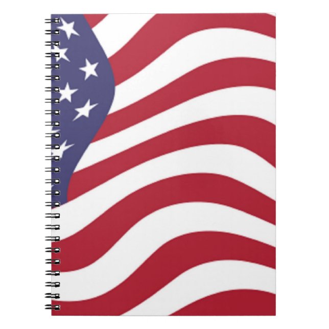 CARNET DRAPEAU AMÉRICAIN (Devant)