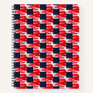 Carnet Drapeau américain