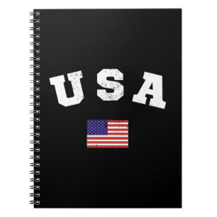 Carnet Drapeau américain patriotique