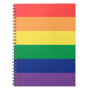 Carnet Drapeau arc-en-ciel