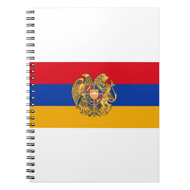 Carnet Drapeau Arménie (Devant)
