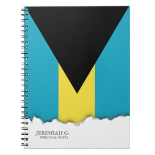 Carnet Drapeau bahamien classique