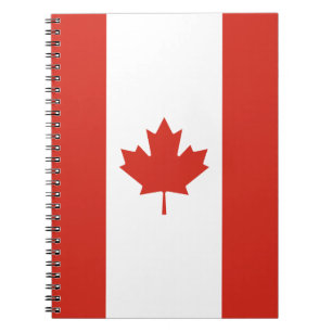 Carnet Drapeau canadien patriotique