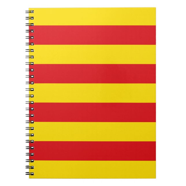 Carnet Drapeau catalan (Devant)