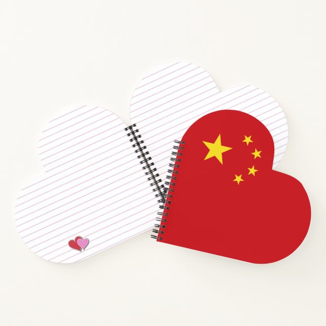 Carnet Drapeau chinois (Intérieur)