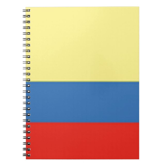 Carnet Drapeau Colombie (Devant)