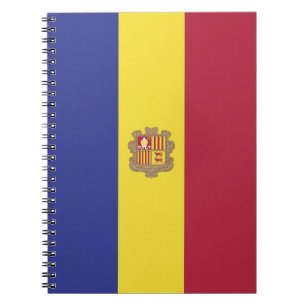 Carnet drapeau d'Andorre