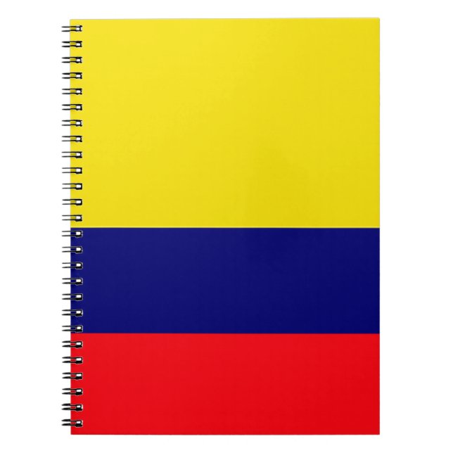 Carnet Drapeau de Colombie (Devant)