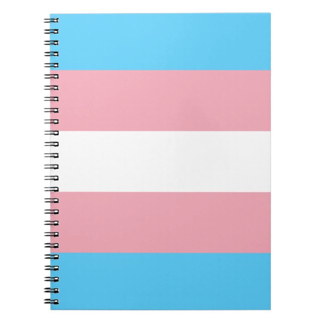 Carnet Drapeau de fierté de transsexuel - arc-en-ciel de (Devant)
