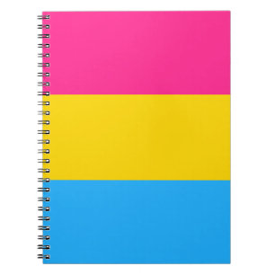 Carnet Drapeau de fierté pansexuel LGBTQ