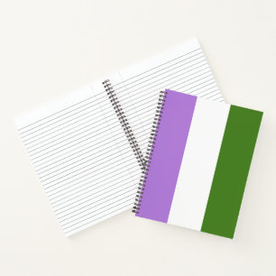 Carnet Drapeau de fierté queer