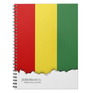 Carnet Drapeau de la Bolivie