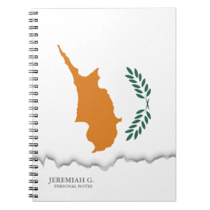 Carnet Drapeau de la Chypre