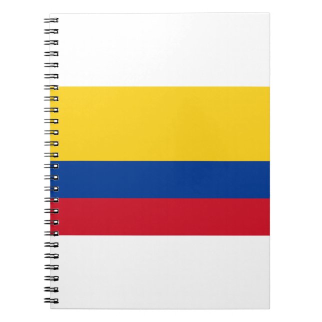 Carnet Drapeau de la Colombie (Devant)