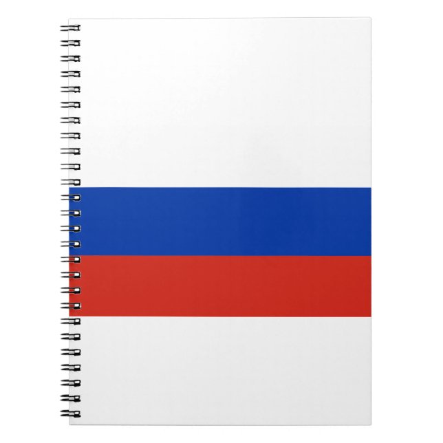 Carnet Drapeau de la Russie (Devant)